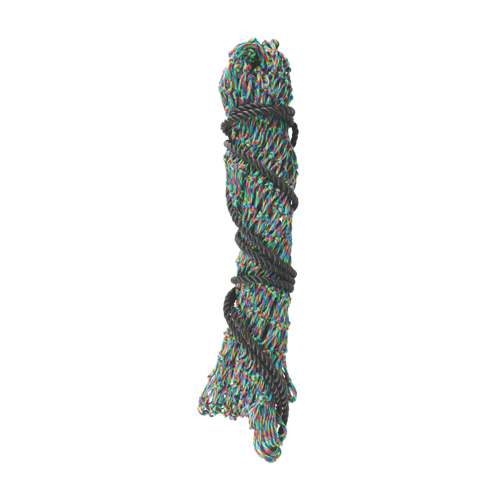 Hy Equestrian Slow Flow Lock-Knot Haynet #colour_red-blue-green