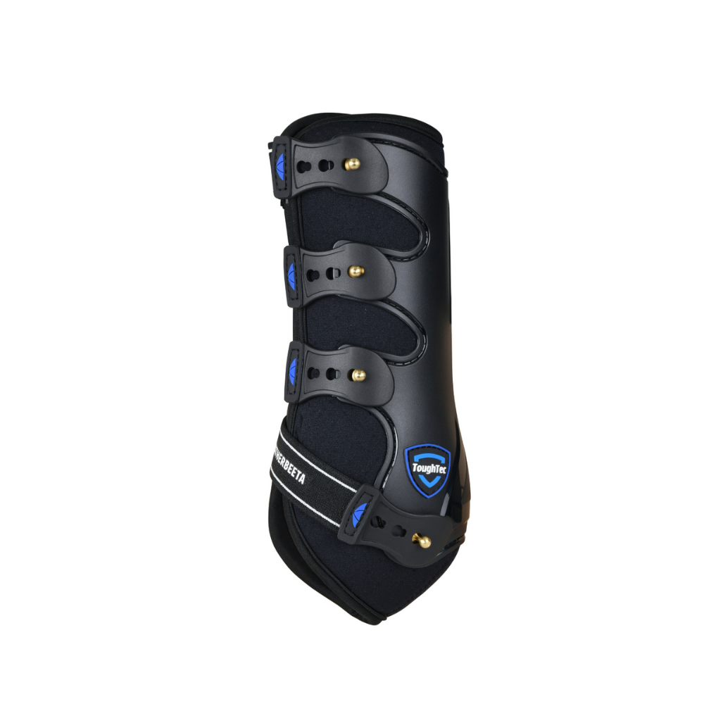 Weatherbeeta Tough-Tec Hard Shell Dressage Boots #colour_black