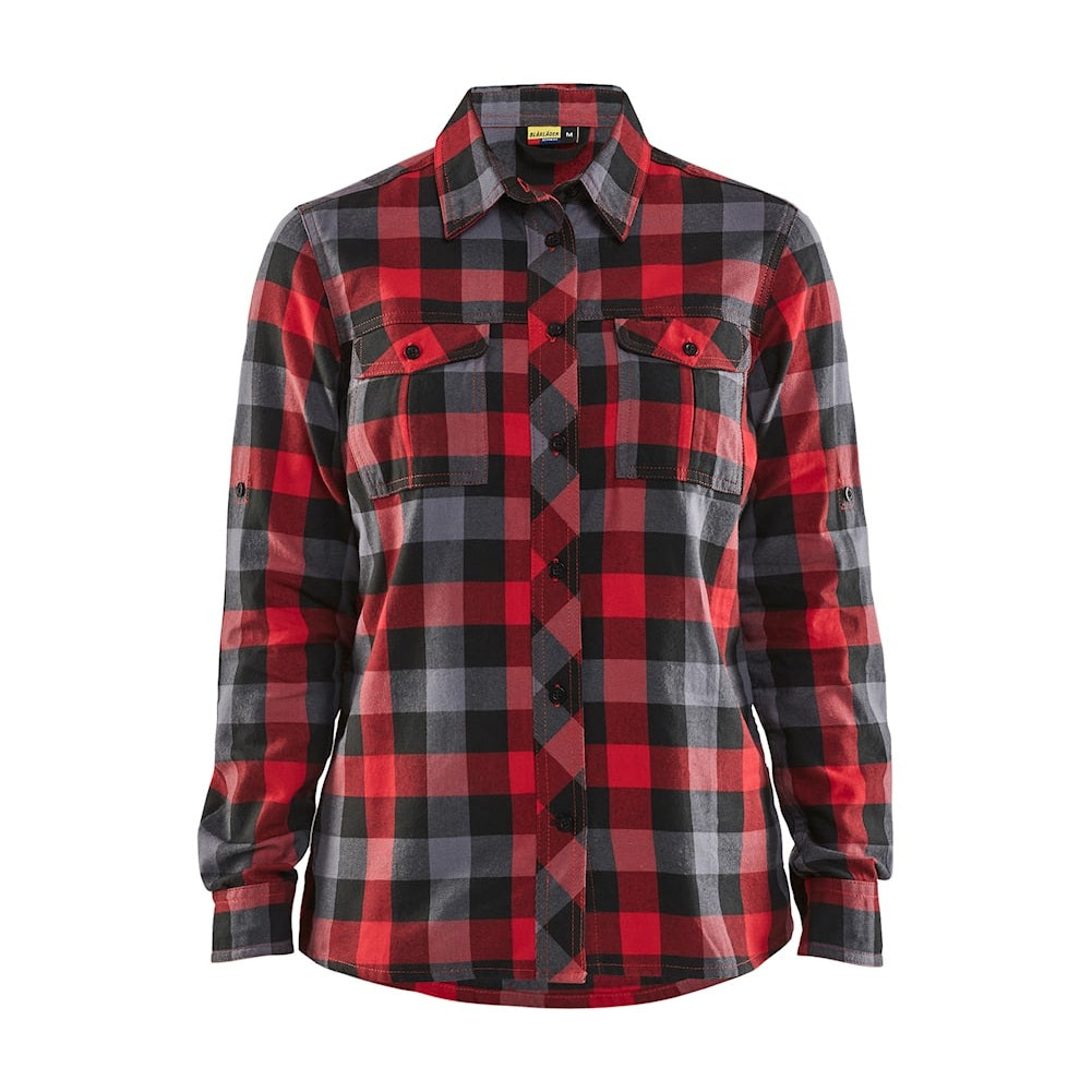 Blaklader Women's Flannel Shirt 3209 Soft Cozy Stylish Comfortable Casual Wear