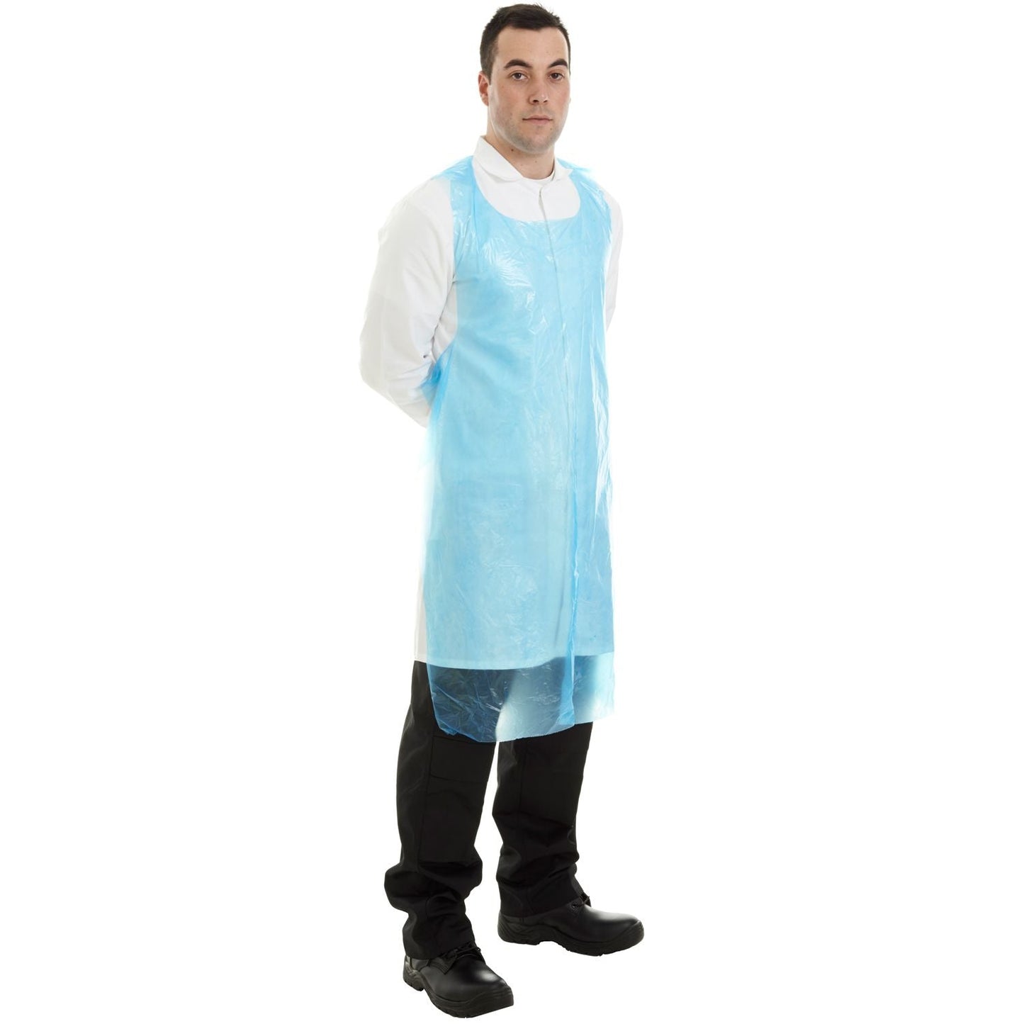 Supertouch 20 Micron PE Aprons Flat-Packed Colour-Coded Barrier Protection