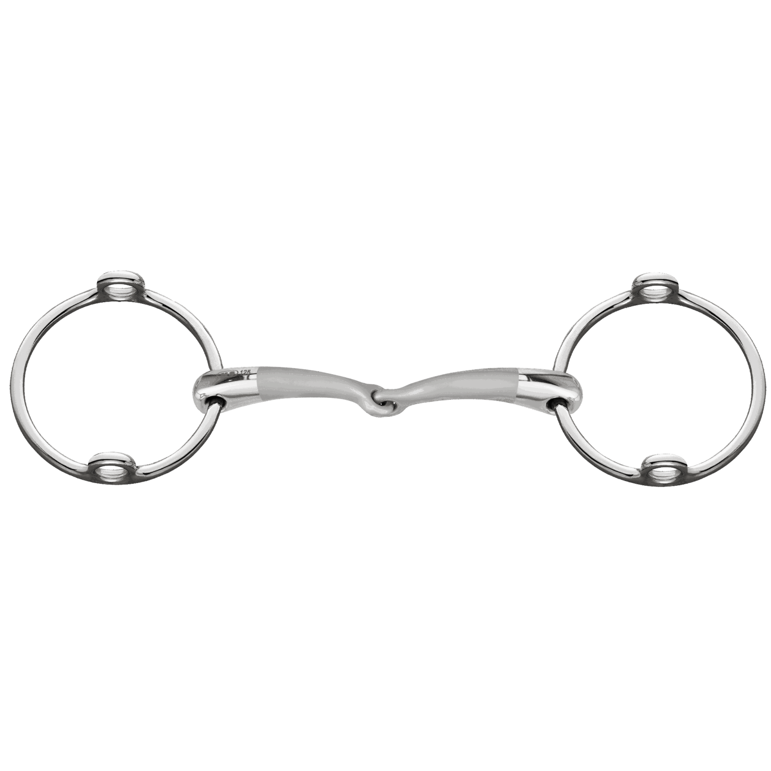 Sprenger Satinox Stainless Steel Gag Bit  14mm Single Jointed