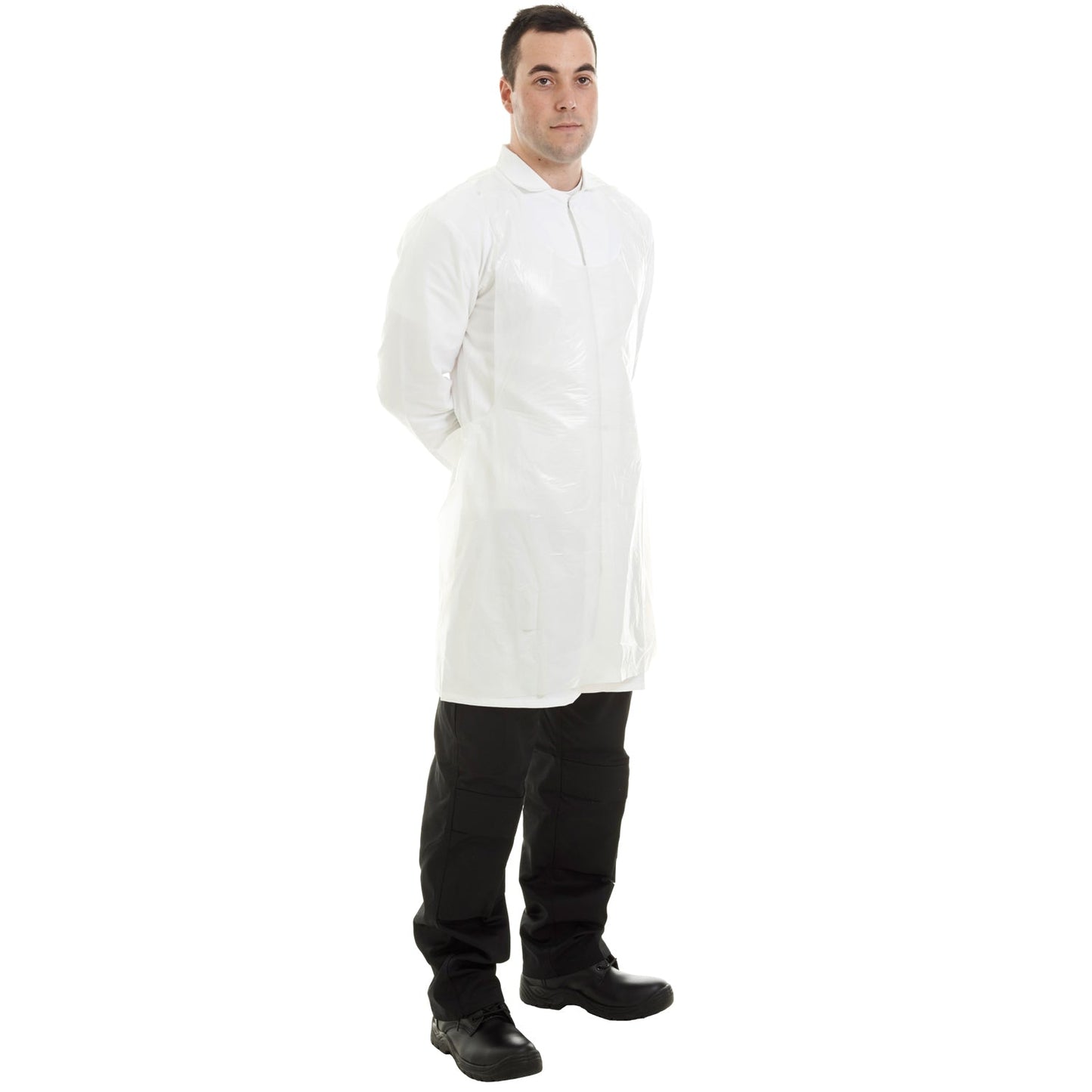 Supertouch 20 Micron PE Aprons on a Roll 69cm Colour-Coded Protection 200pcs
