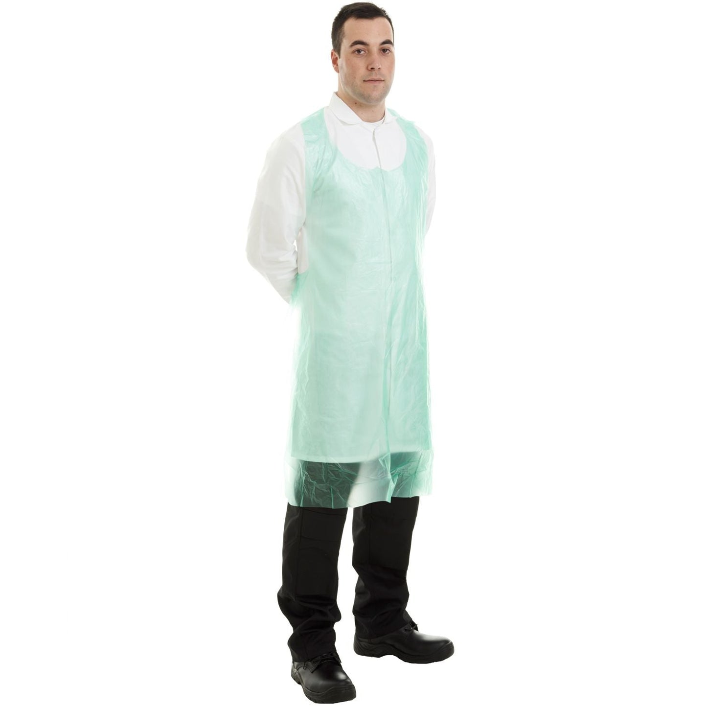 Supertouch 20 Micron PE Aprons on a Roll 69cm Colour-Coded Protection 200pcs