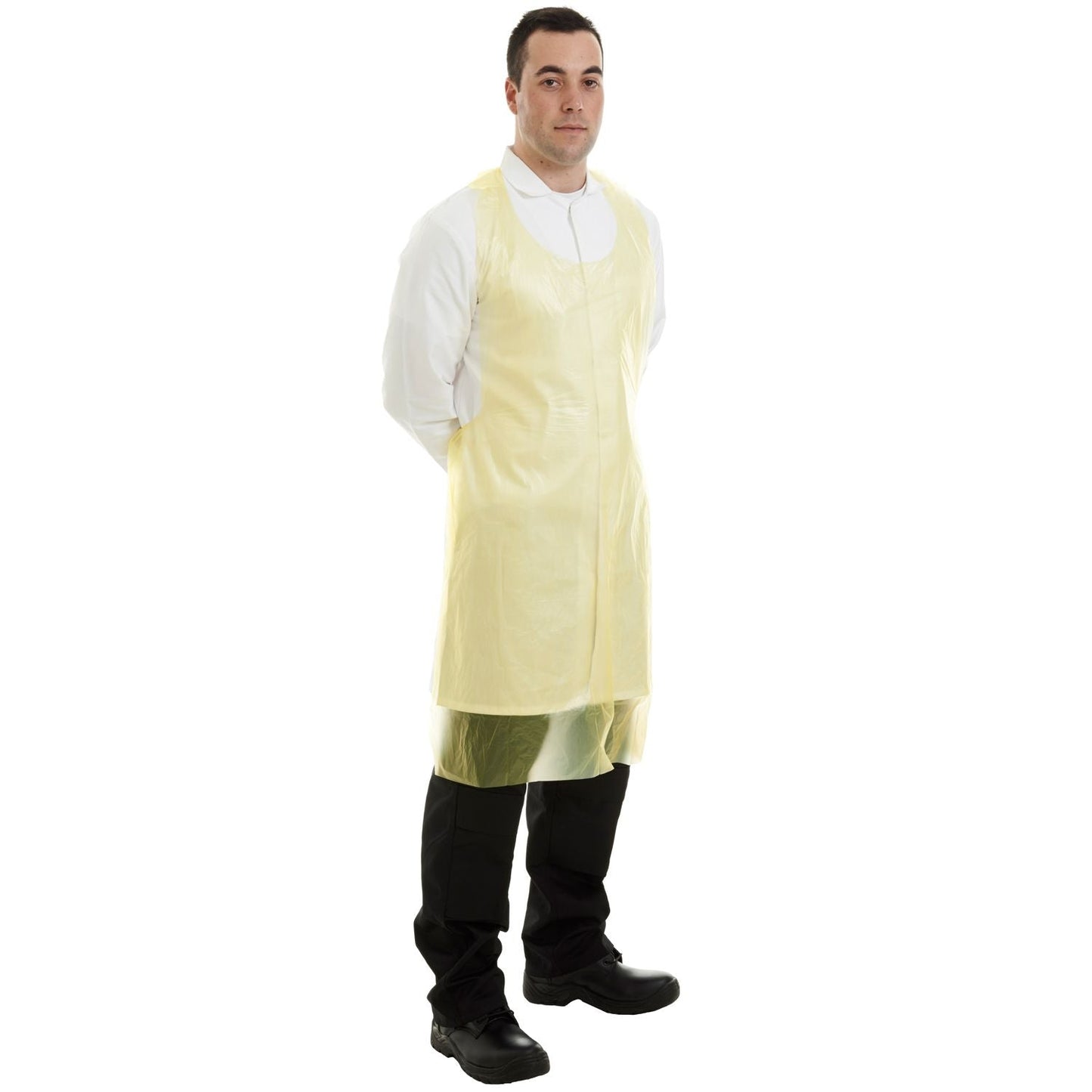 Supertouch 20 Micron PE Aprons on a Roll 69cm Colour-Coded Protection 200pcs