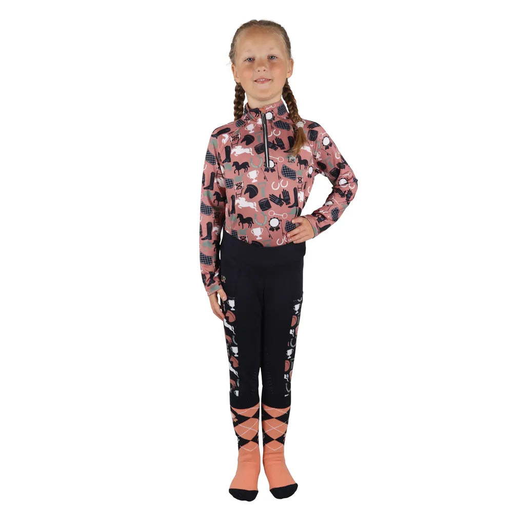 Little Rider Pony Passion Base Layer By Kids Equestrian Clothing
