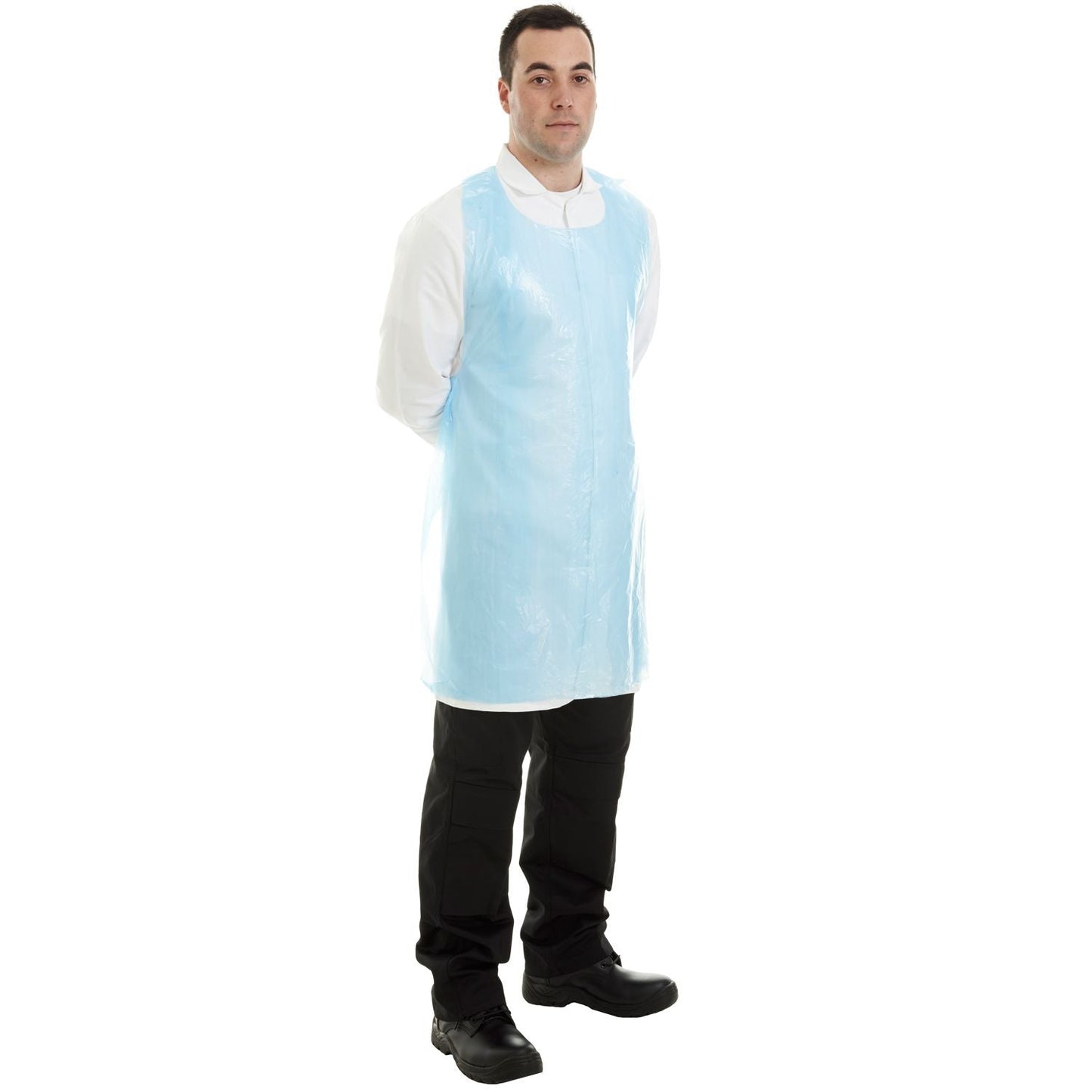 Supertouch 30 Micron PE Aprons on a Roll Colour-Coded 69cm Wide 200 Pack