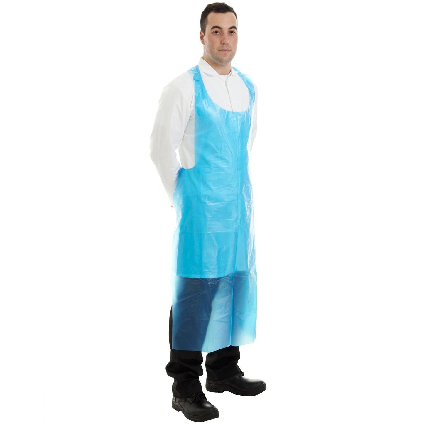 Supertouch 50 Micron PE Aprons on a Roll, Colour-Coded, 100 Pieces per Roll