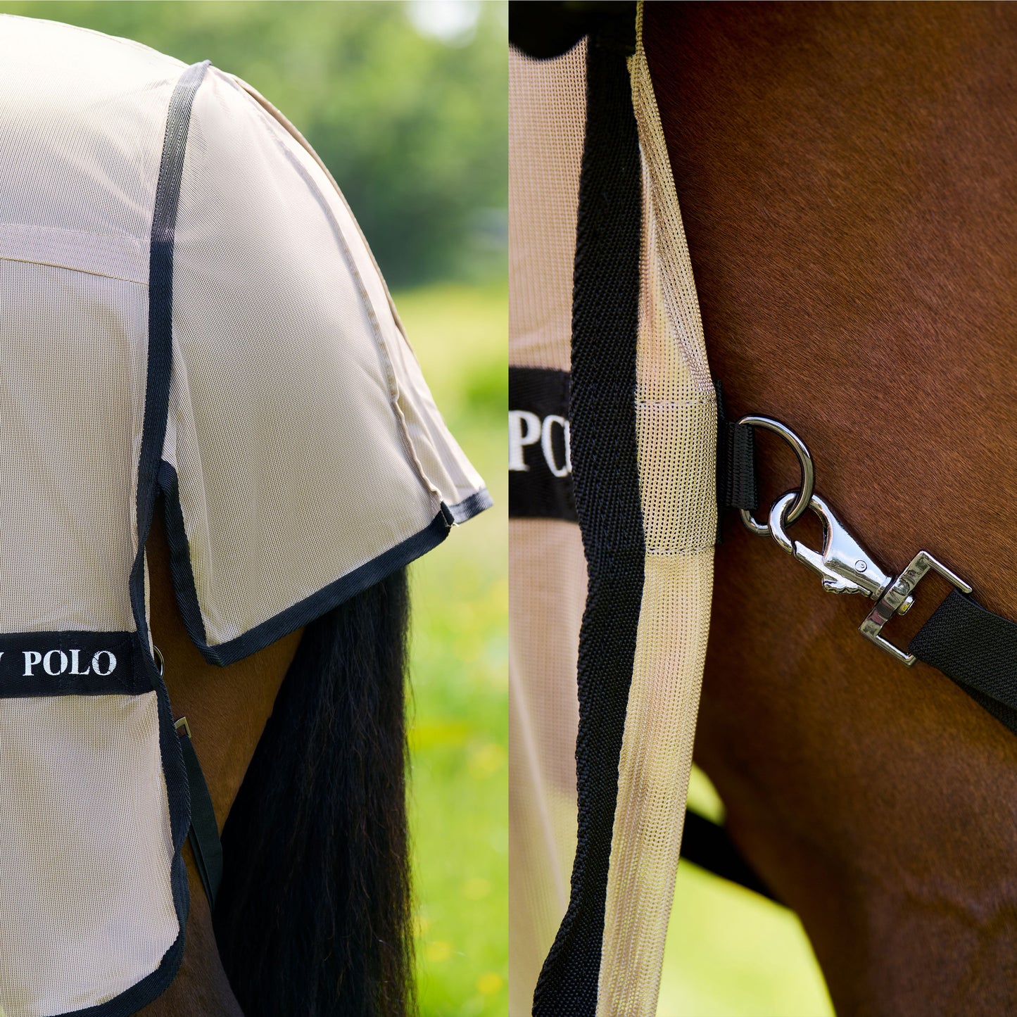 HV Polo Horse Nena Fly Blanket For Horses With Detachable Neck and Belly Flap
