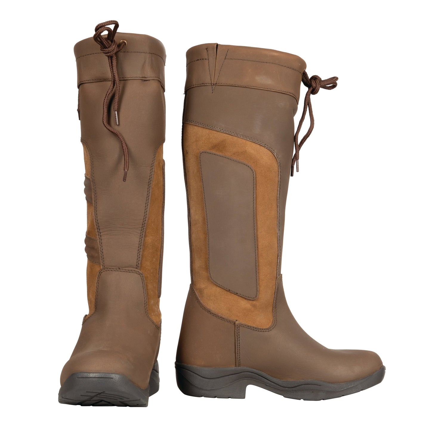 HY Equestrian Hurdlow Long Country Boot S Waterproof Buffalo Leather