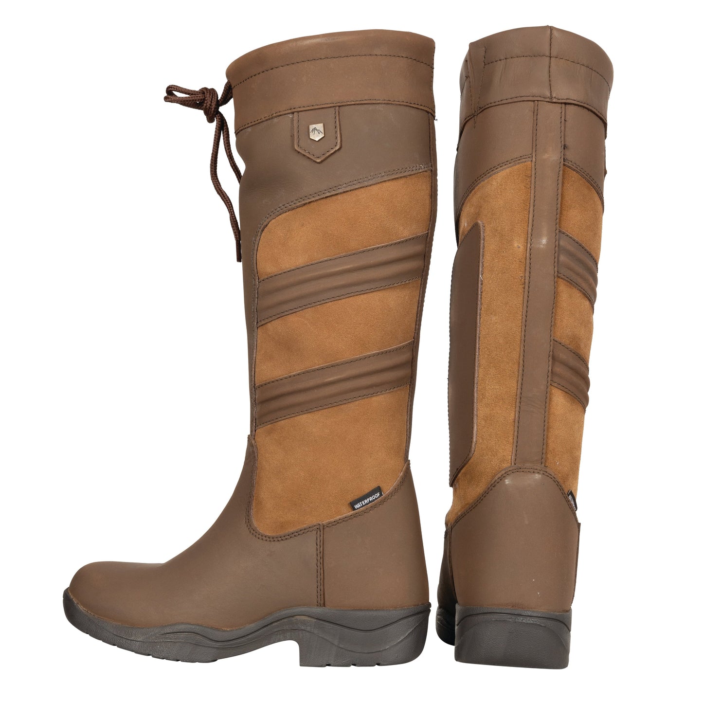 HY Equestrian Hurdlow Long Country Boot S Waterproof Buffalo Leather