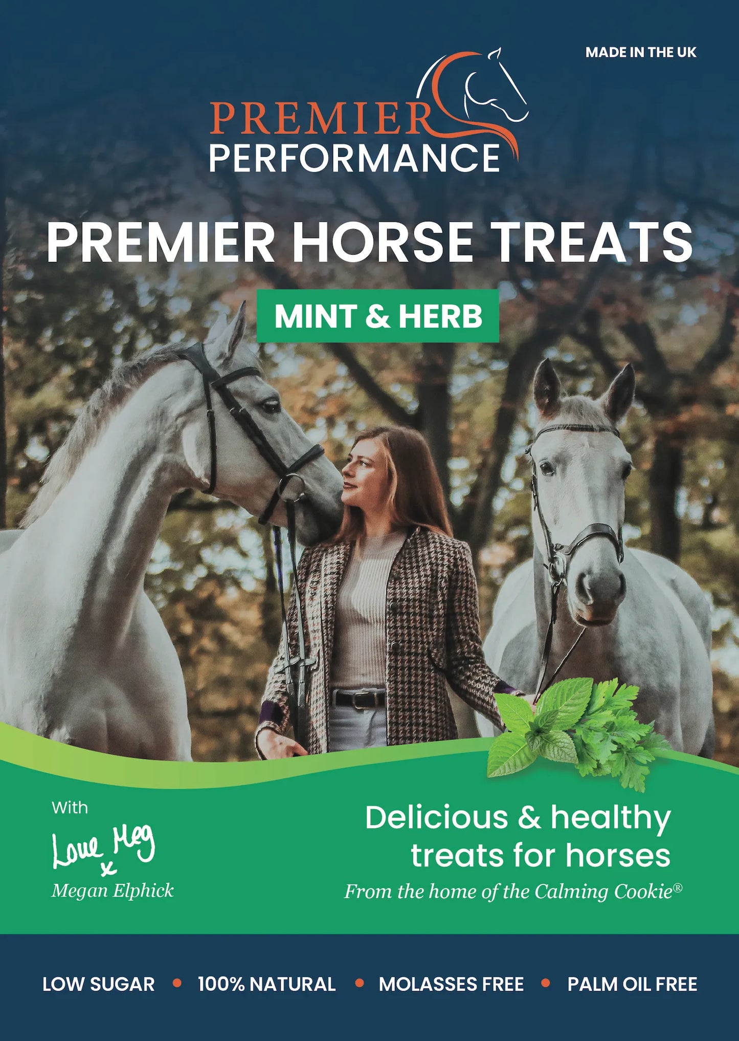 Premier Performance Horse Treats with Herbs and Chamomile for Training
