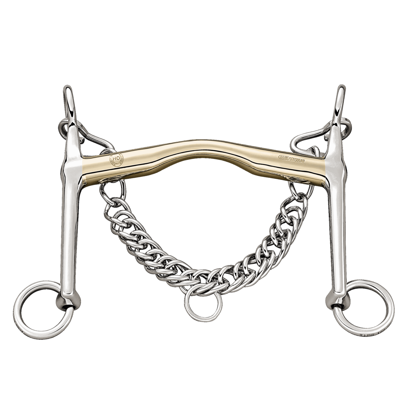 Sprenger Horse HO Weymouth 12mm Sensogan Bit Slanting Mouthpiece