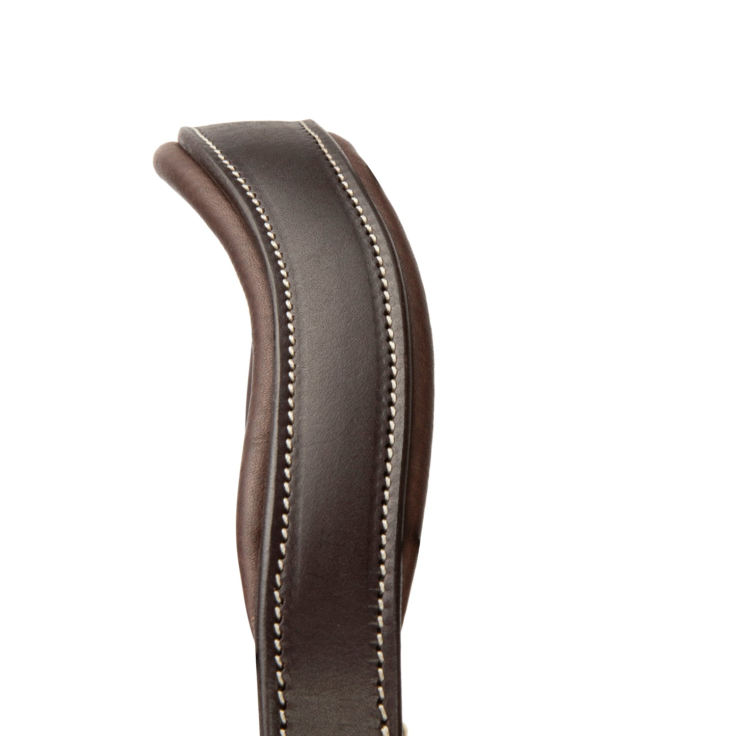 Shires Velociti Lusso Lorca Leather Headcollar #colour_havana