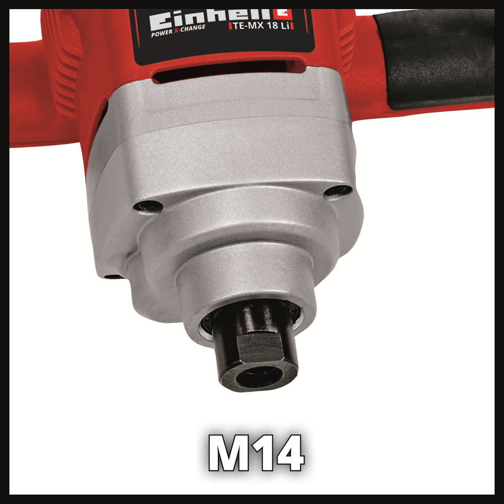 Einhell Power X-Change 18V Cordless Paint Mortar Mixer Ergonomic Soft Start
