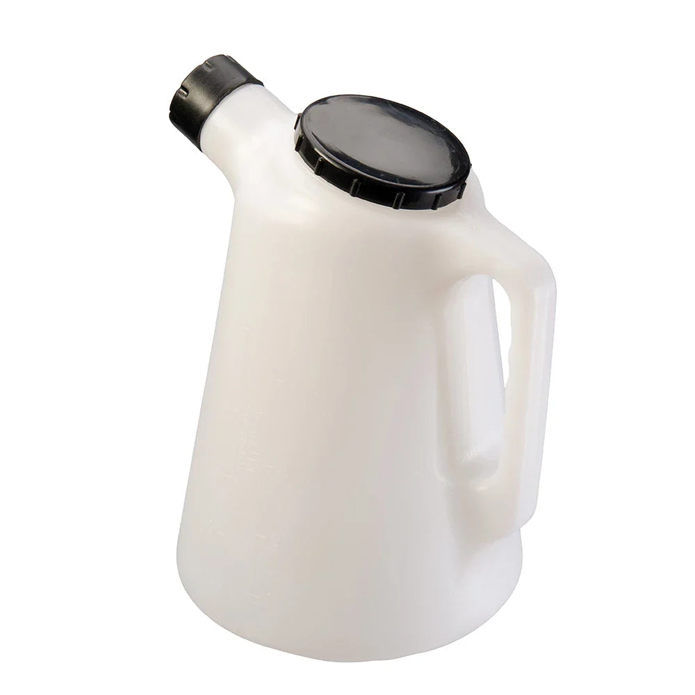 Silverline 5L Graduated Pourer with Flexible Spout and Screw-Top Lid