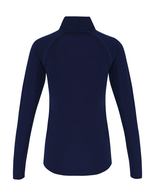 Women's TriDri Performance 1/4 Zip Long Sleeve Top Wicking Fabric XS-XL