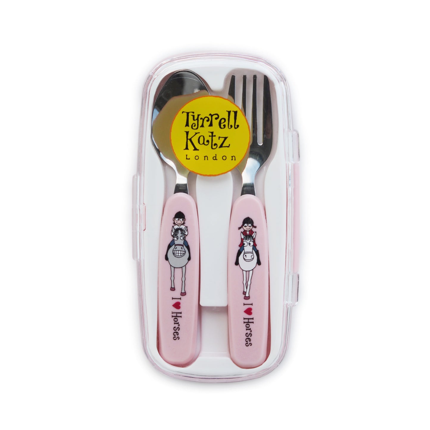 HY Tyrrell Katz Horse Cutlery Set by Equestrian Children's Tableware