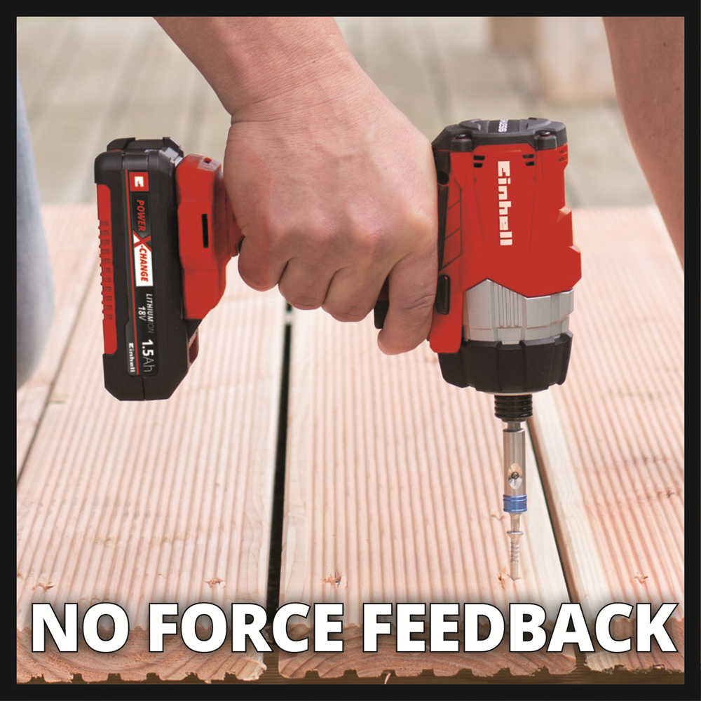 Einhell 18V Brushless Impact Driver Kit with 4.0Ah Battery & Charger