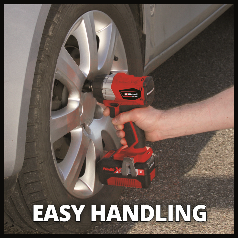 Einhell 18V Brushless Impact Wrench 215Nm - Power X-Change Body Only