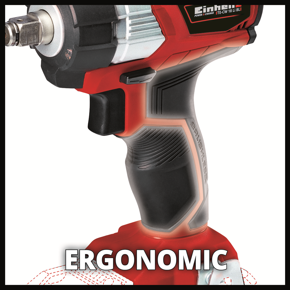 Einhell 18V Brushless Impact Wrench 215Nm - Power X-Change Body Only