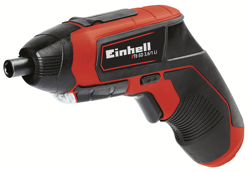 Einhell 3.6V Cordless Screwdriver Kit with Magnetic Bit Holder & LED Light