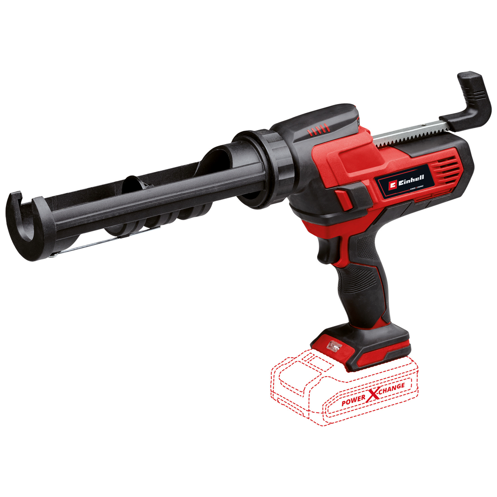 Einhell Power X-Change 18V Caulking Gun 2000N Adjustable Speed LED Ergonomic