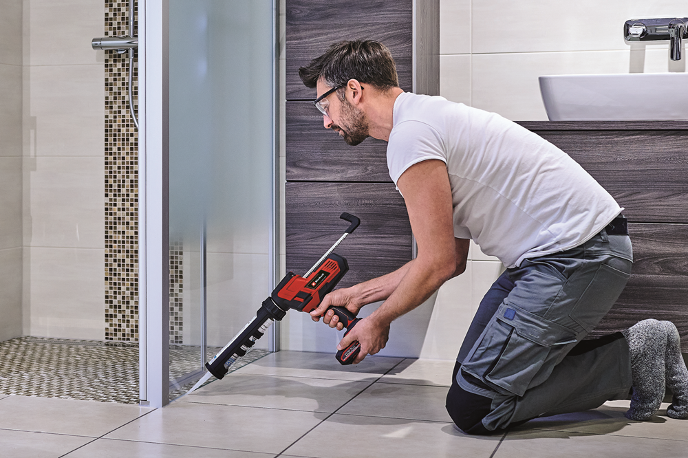 Einhell Power X-Change 18V Caulking Gun 2000N Adjustable Speed LED Ergonomic