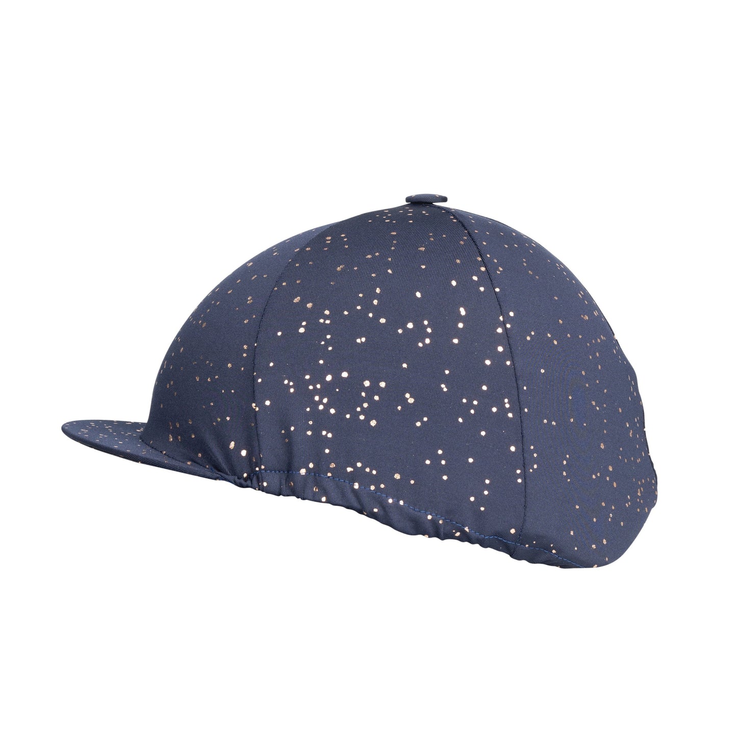 HY Equestrian Elevate Allure Hat Silk Metallic Design Stiffened Peak
