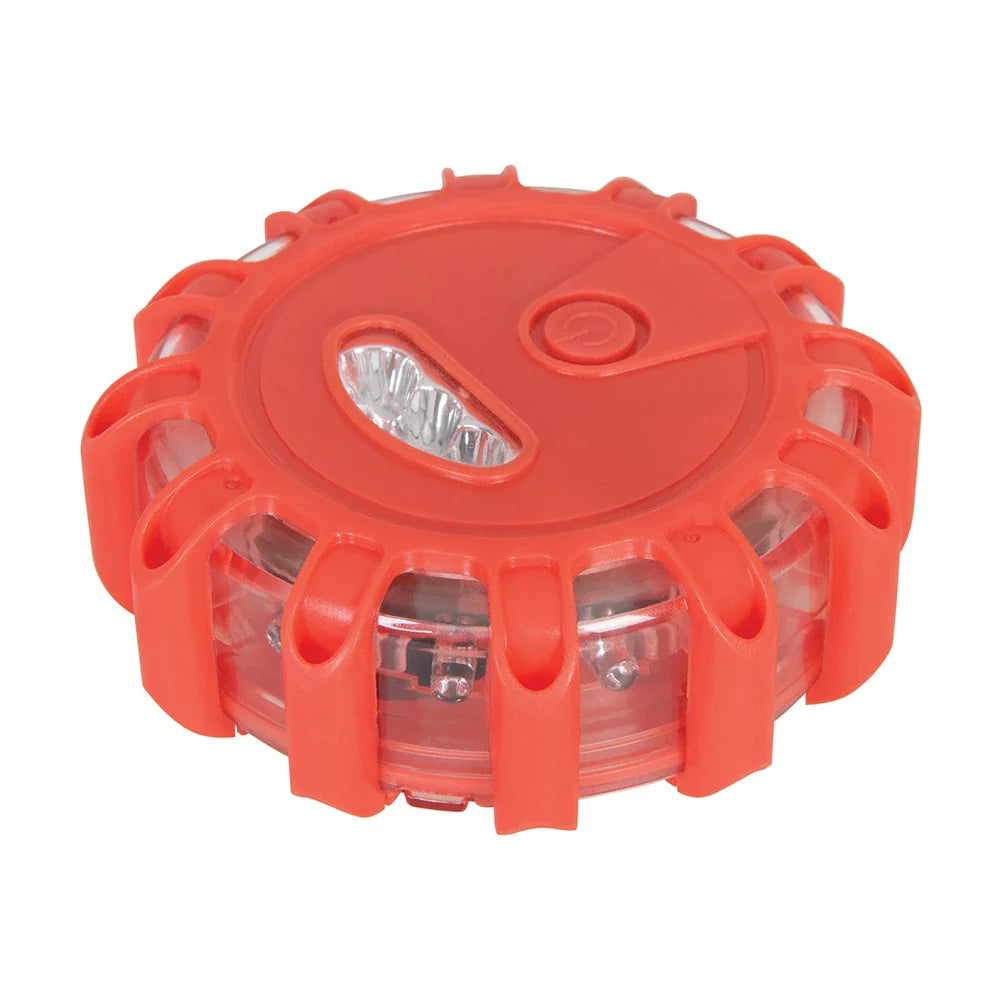 Silverline LED Red Beacon Light 12 Ultra-Bright LEDs 360Â° Rotating IP65