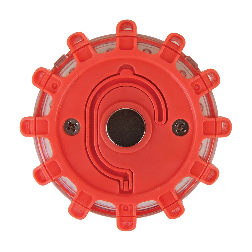 Silverline LED Red Beacon Light 12 Ultra-Bright LEDs 360Â° Rotating IP65