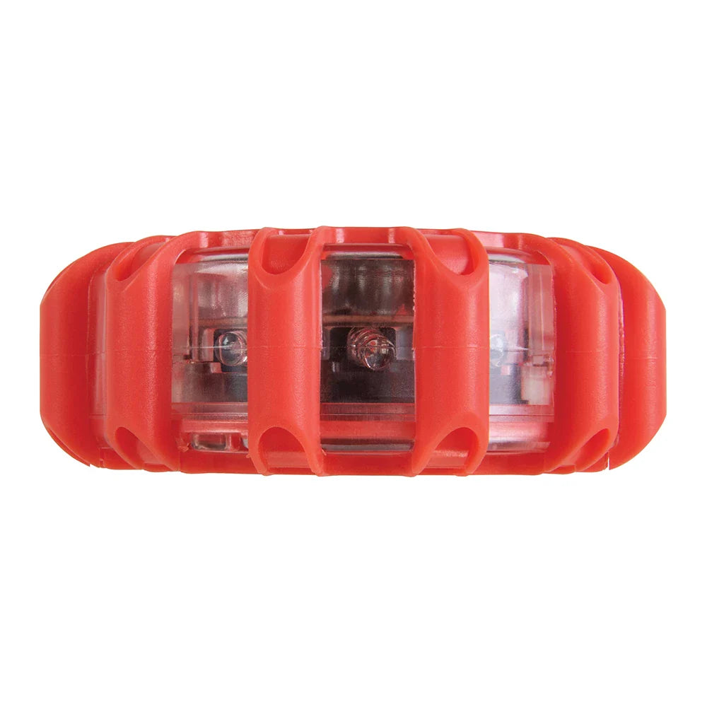 Silverline LED Red Beacon Light 12 Ultra-Bright LEDs 360Â° Rotating IP65
