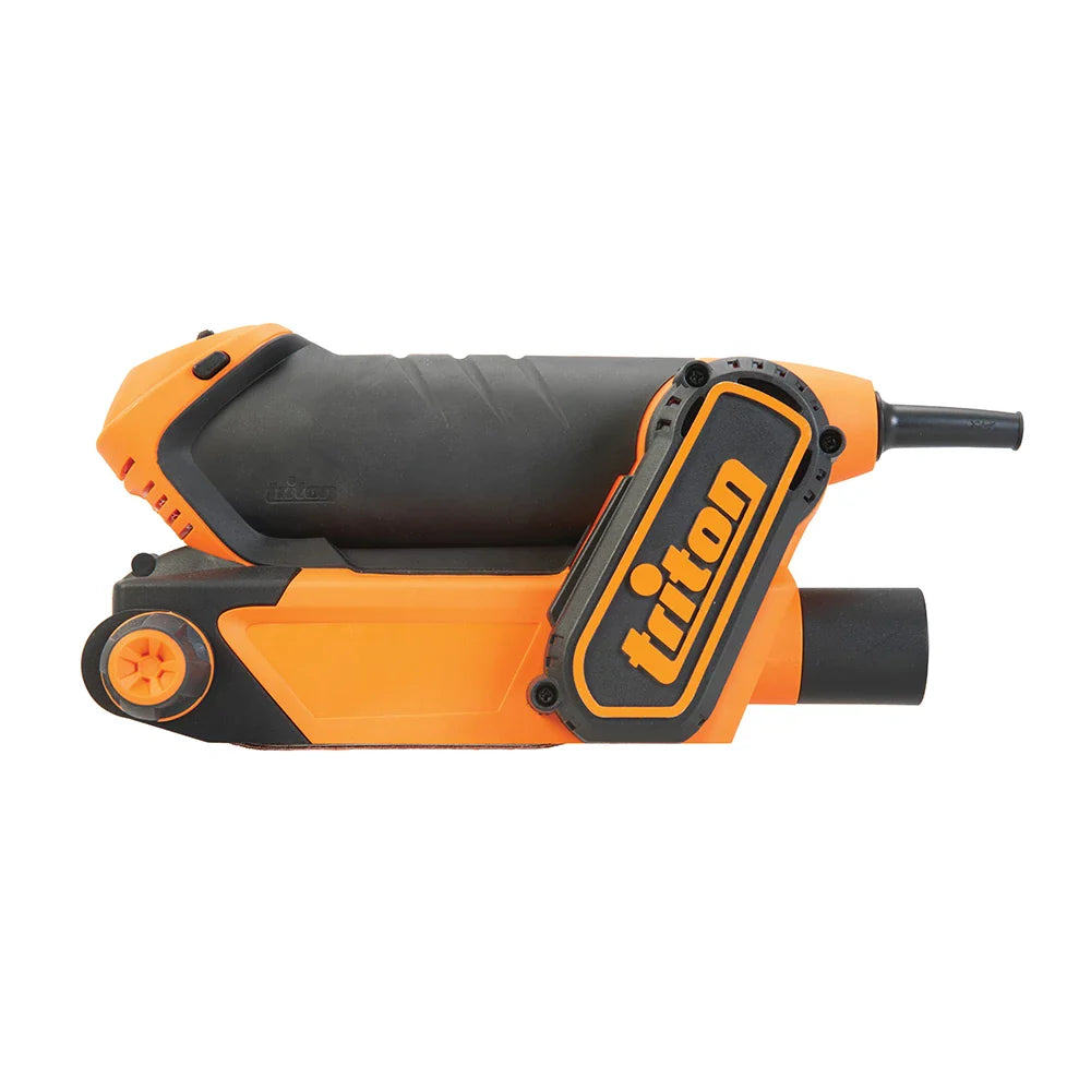 Triton 450W Palm Belt Sander 64mm Compact Lightweight with Dust Extraction