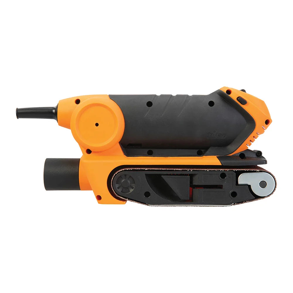 Triton 450W Palm Belt Sander 64mm Compact Lightweight with Dust Extraction