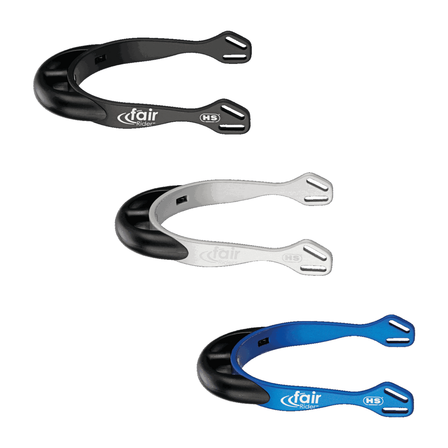 Sprenger Horse Fairrider Rounded Neck Spurs for Gentle Training Comfort