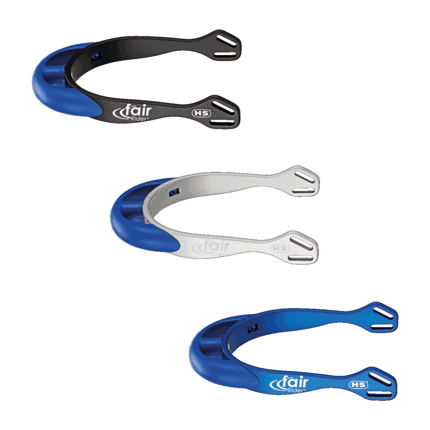 Sprenger Horse Fairrider Rounded Neck Spurs for Gentle Training Comfort