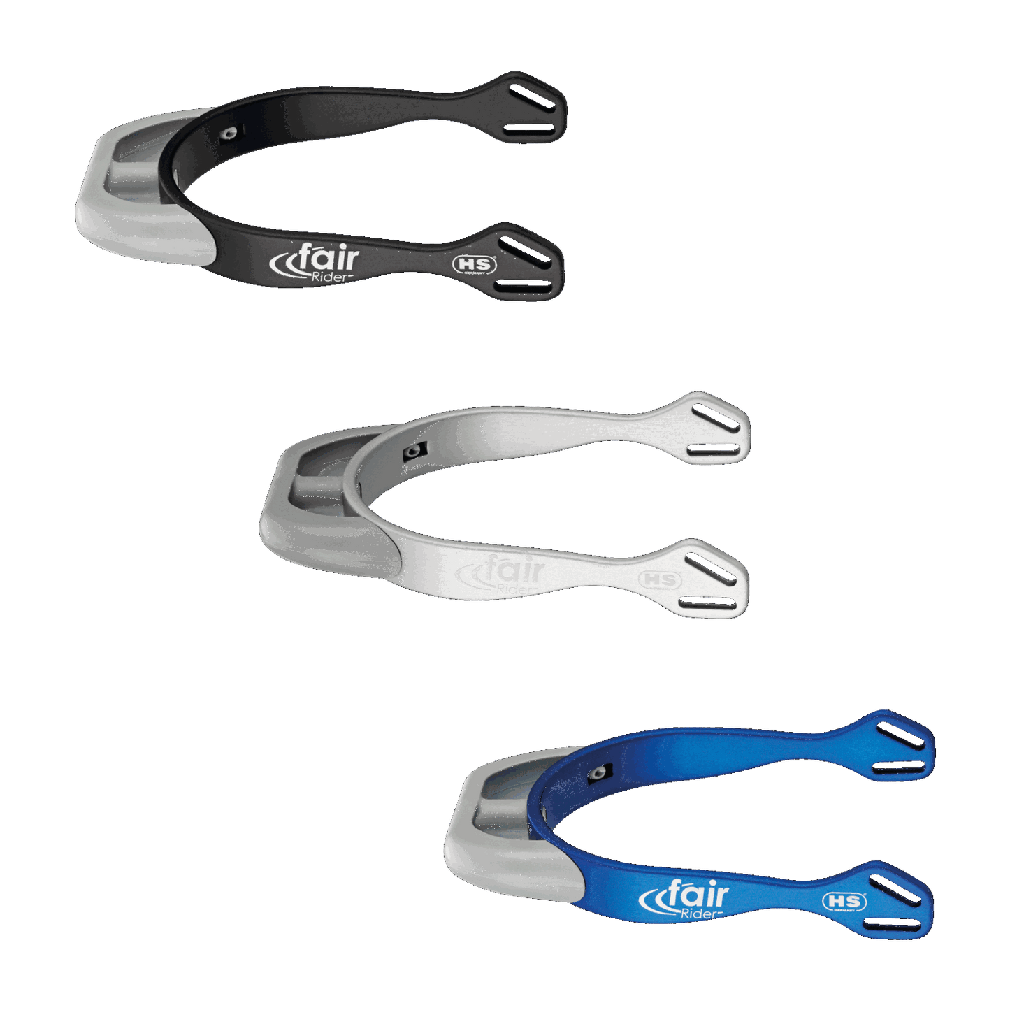 Sprenger Flat Neck Fairrider Spurs for Gentle Horse Training Comfort
