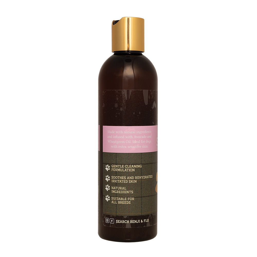 HY Benji & Flo Sensitive Shampoo for Dogs with Natural Ingredients