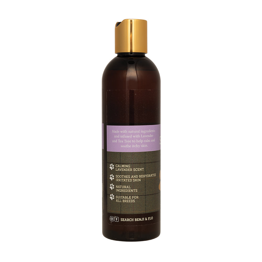 HY Benji & Flo Soothing Shampoo for Dogs with Lavender and Tea Tree Oil