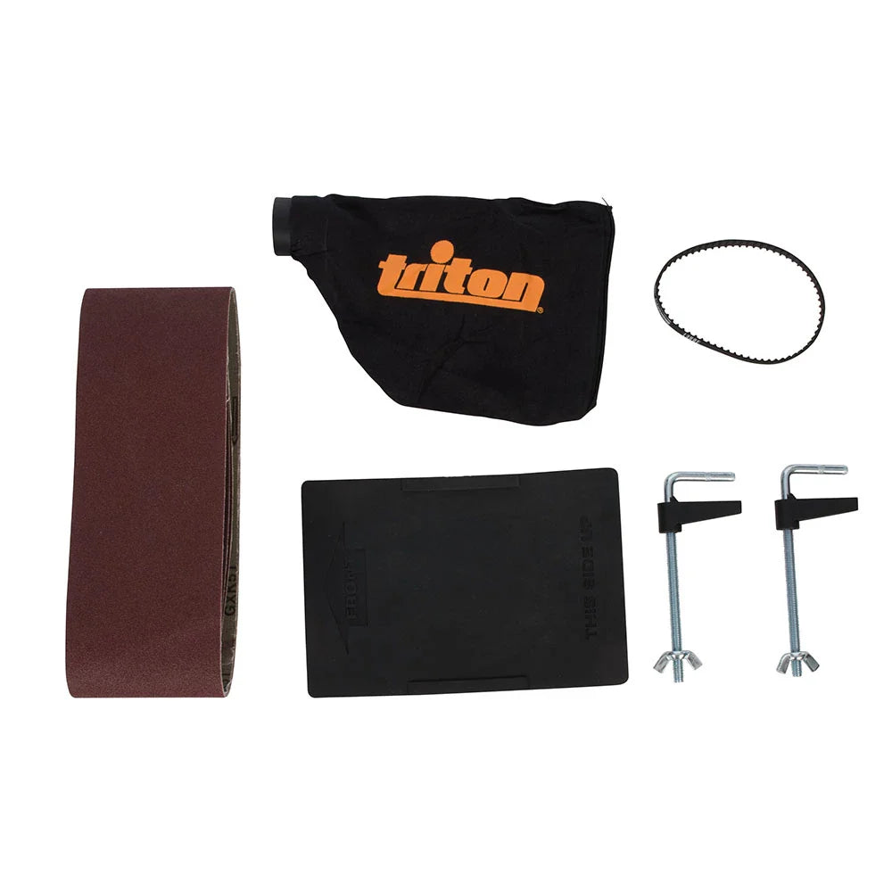 Triton 1200W Belt Sander 100mm Variable Speed Dust Extraction 6kg