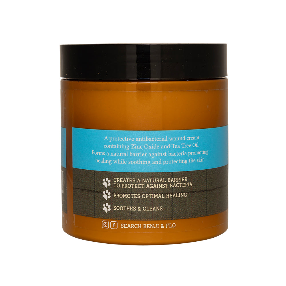 HY Benji & Flo Antibacterial Wound Cream Anti-Bacterial For Dogs Healing
