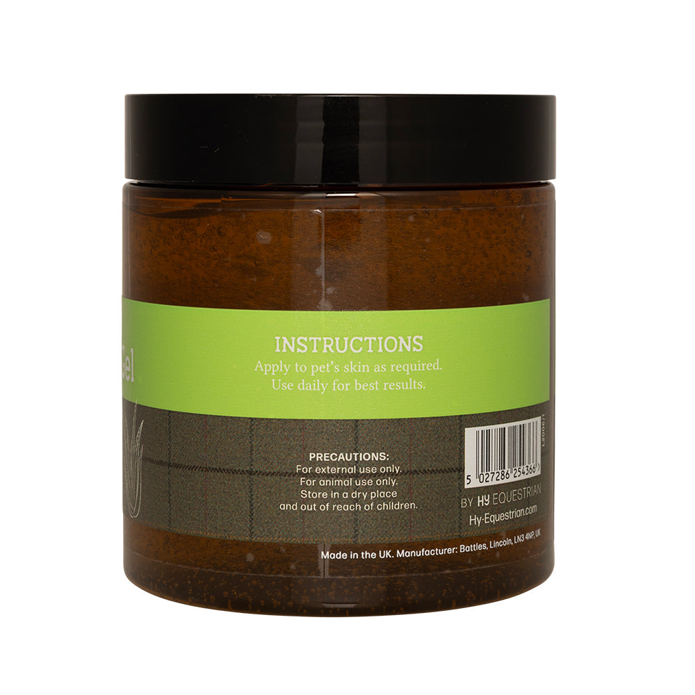HY Benji & Flo Soothing Aloe Vera Gel for Healthy Dog Skin Relief