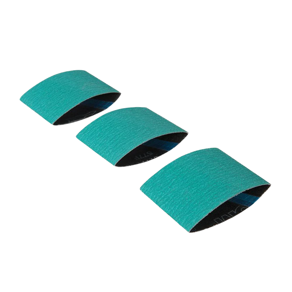 GMC 80 Grit Sanding Sleeves 3 Pack for Metal - 145 x 100mm Compatible GDS115