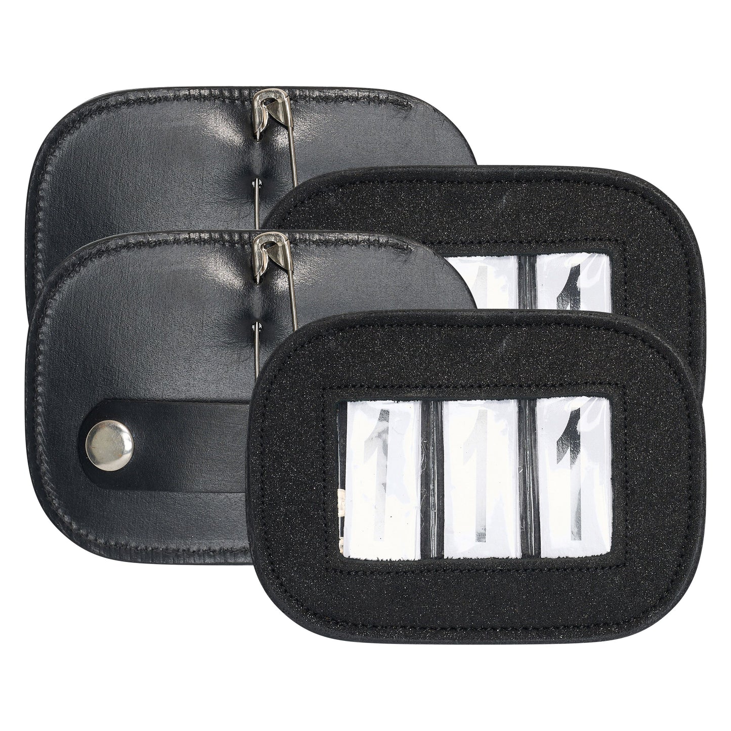 Imperial Riding Square Glitter Competition Number - Pack of 2 #colour_black