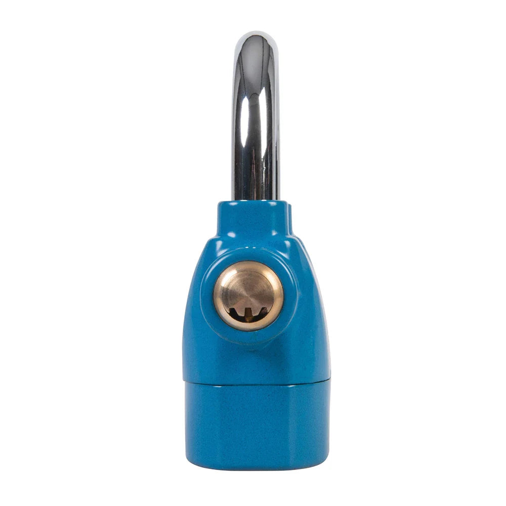 Silverline Alarm Padlock 110dB Auto-Reset Heavy Duty with Keys & Battery