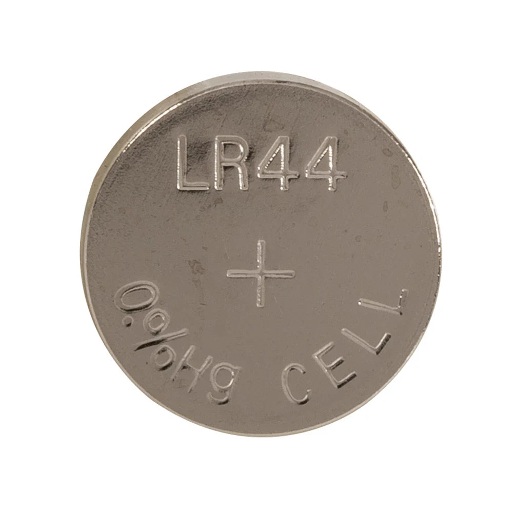 Powermaster LR44 Alkaline Button Cell Battery 4 Pack 1.5V for Cameras Toys