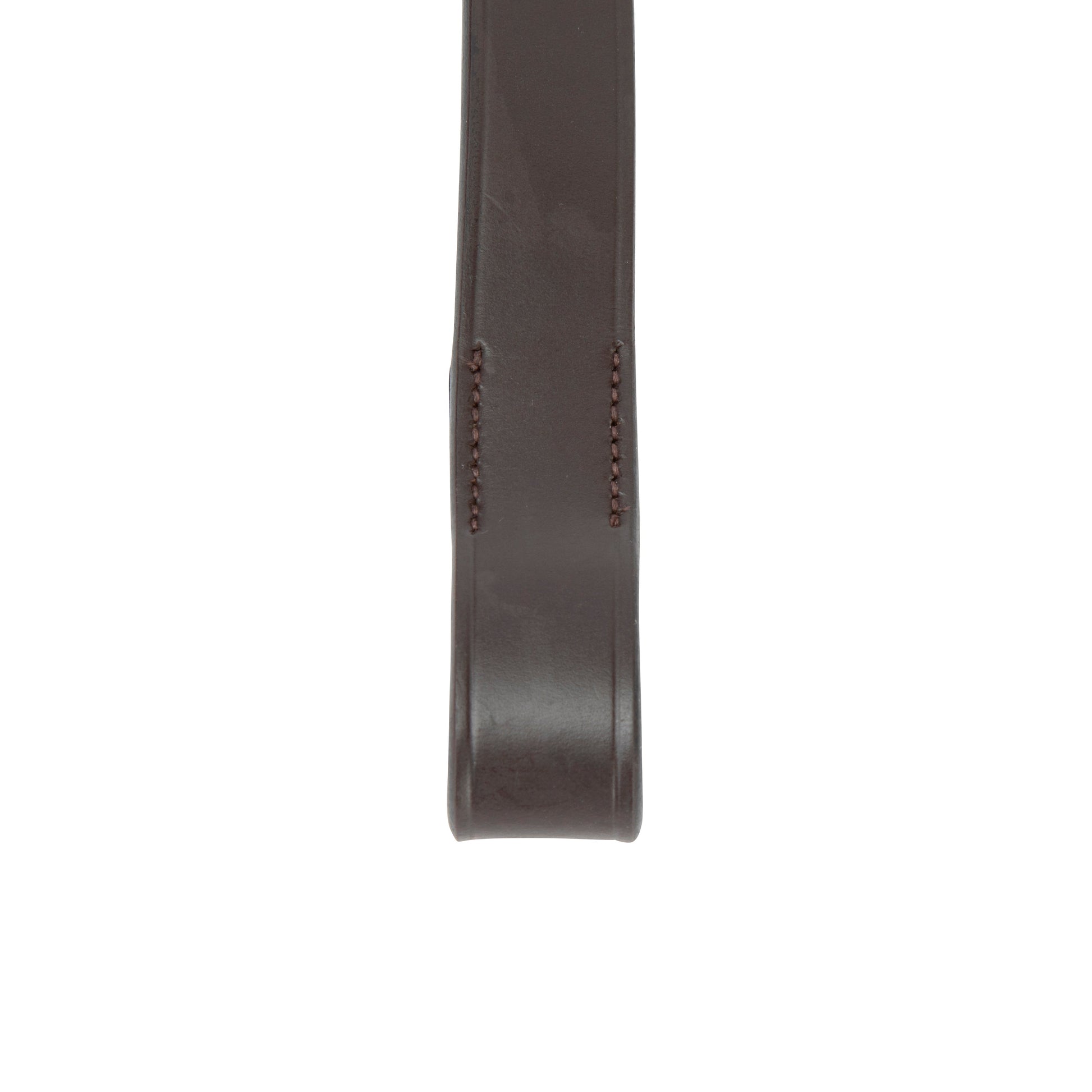 Shires Velociti Lusso Flat Browband #colour_havana