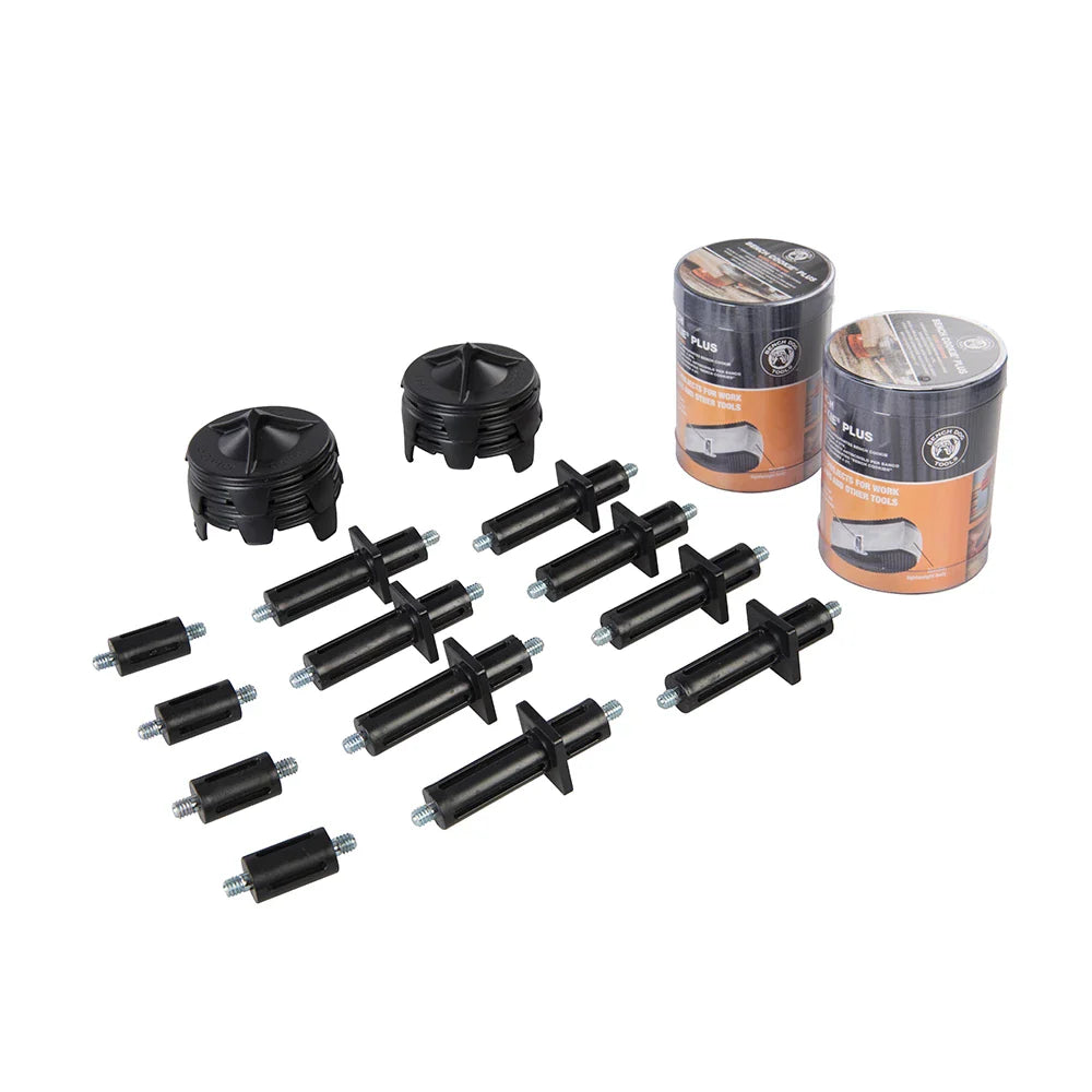 Bench Dog Bench Cookie Plus Master Kit 28pc - Work Grippers & Risers