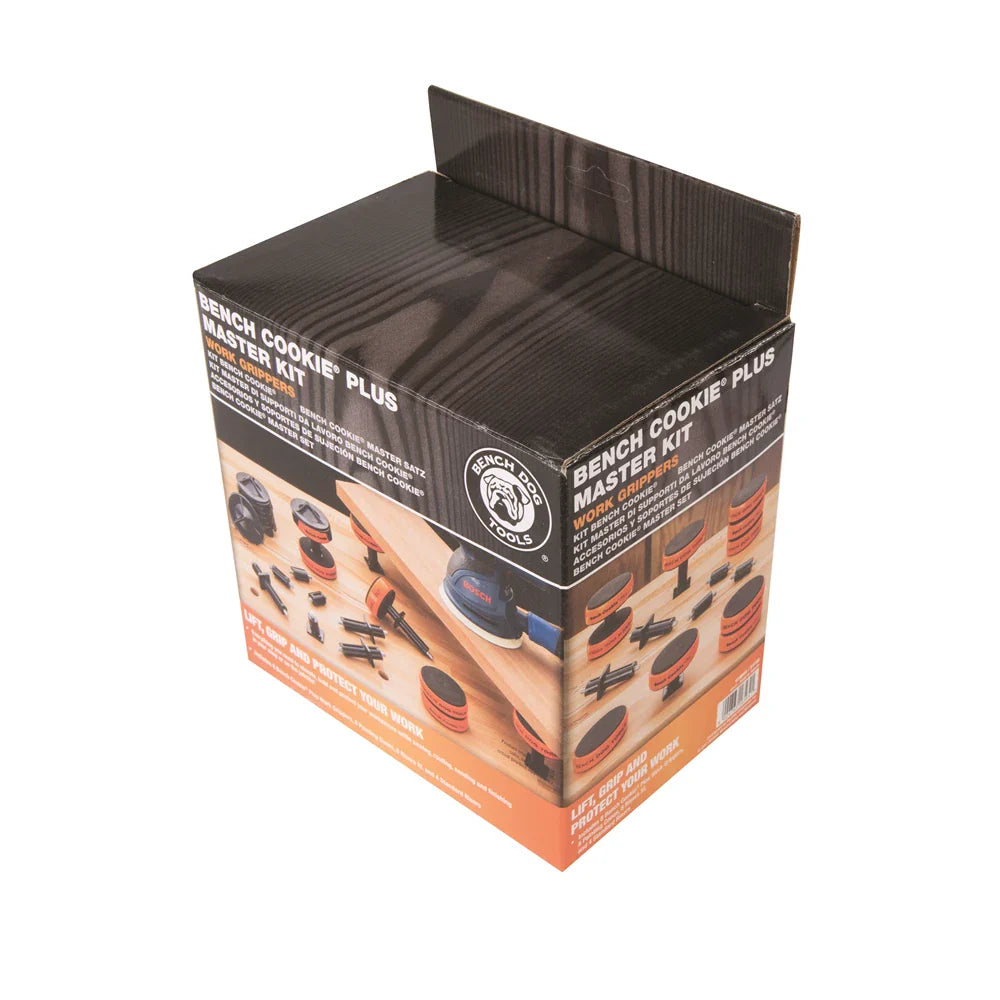 Bench Dog Bench Cookie Plus Master Kit 28pc - Work Grippers & Risers