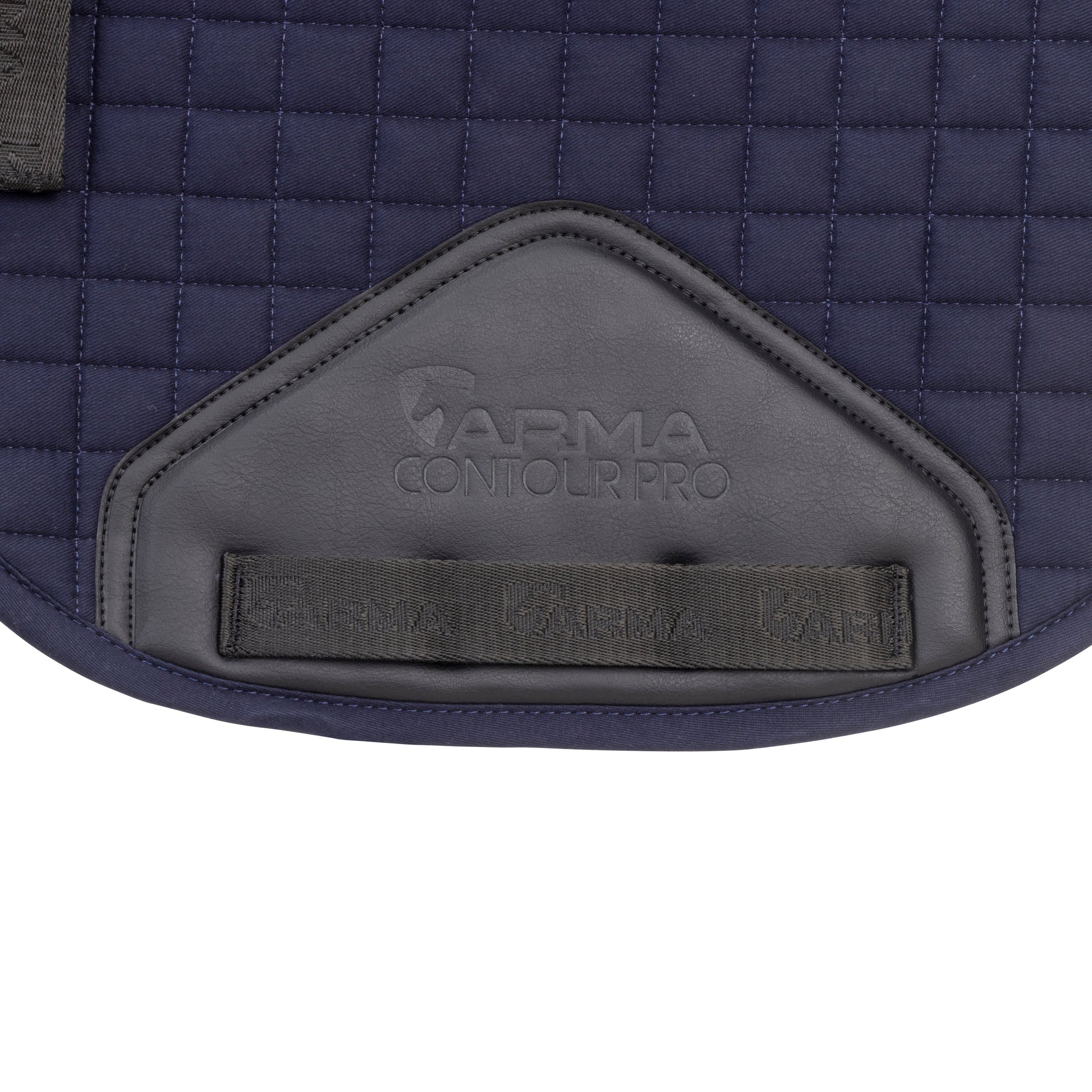 Shires ARMA Deluxe Cotton Numnah #colour_navy
