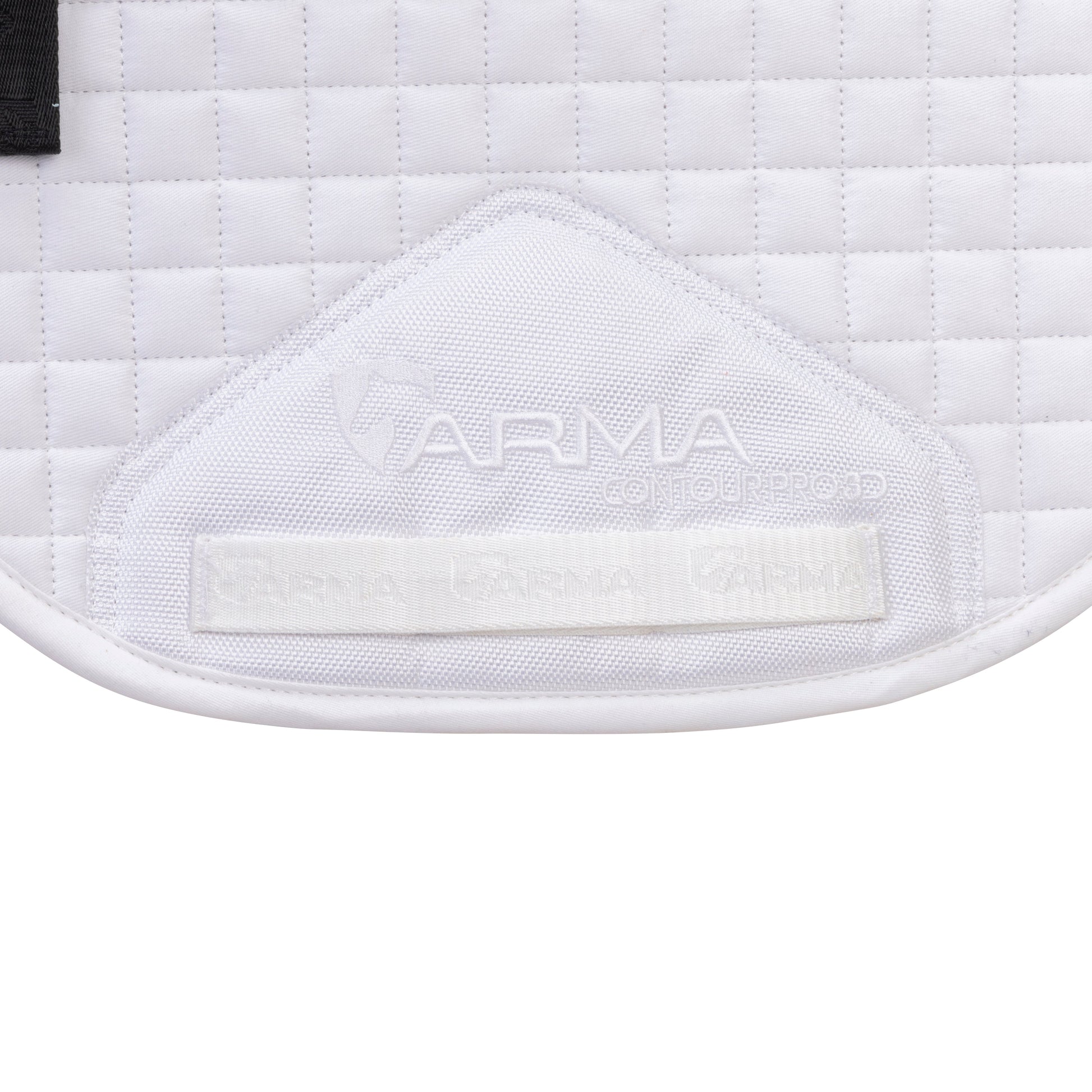 Shires ARMA Deluxe Cotton Numnah #colour_white